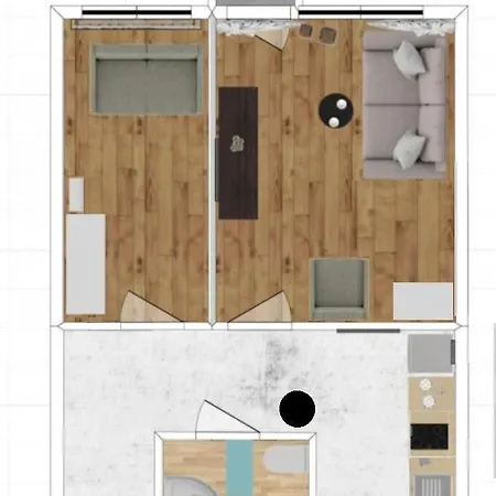 Apartament Dwupokojowy — Srodmiescie Gdańsk